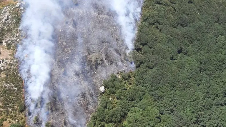 incendio monte ahumada