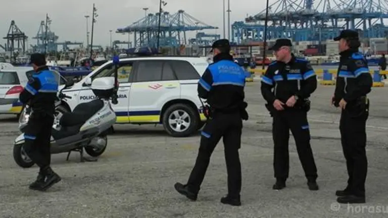 portuaria policia