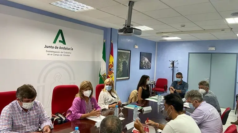 Reuni&oacute;n con sindicatos CG sept 21