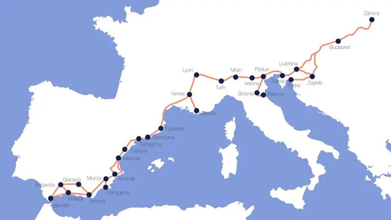 corredor mediterraneo