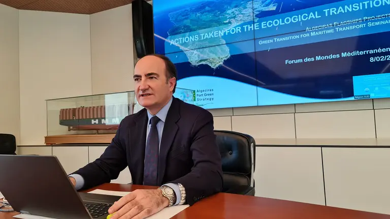 Gerardo Landaluce. Foro Mediterr&aacute;neo