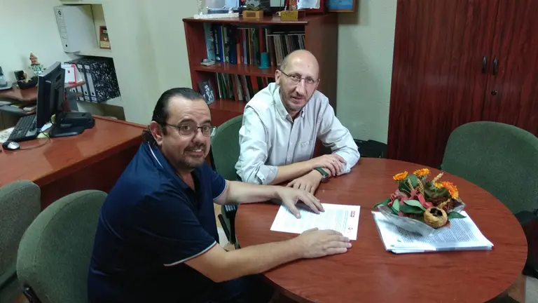 MANUEL TRIANO Y ANGEL SERRANO