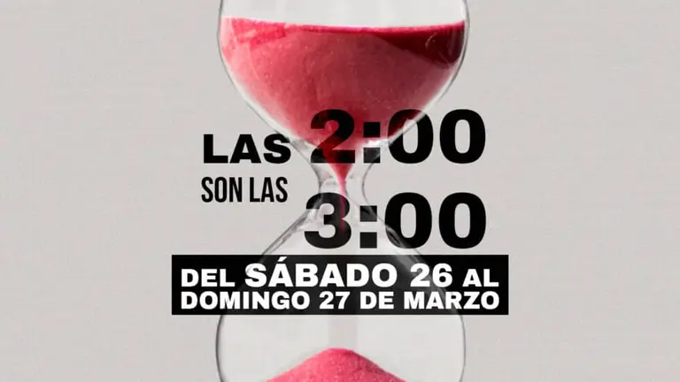 cambio hora