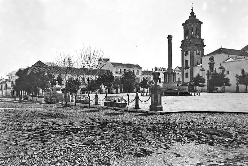 Imagen de la plaza Alta de 1870 de George Washington Wilson
