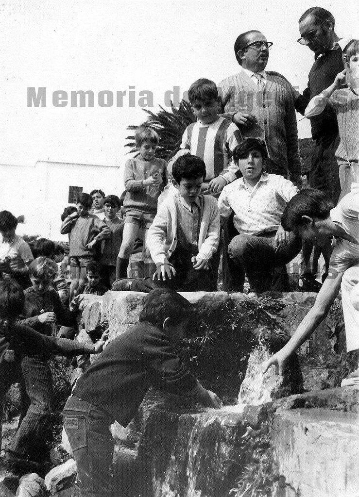 1971 excursion a la presa y chorrosquina